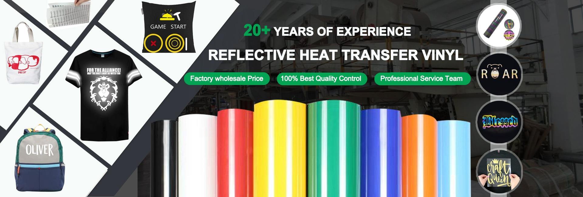 Reflective Heat Transfer Vinyl Manufacturer